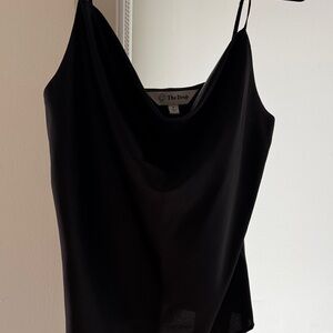 The Drop Elegant Black Crop Top